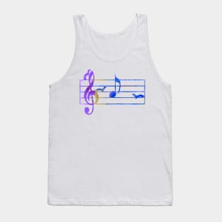 Ferrets Art Music Tank Top